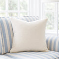Boucle Teddy Cushion Cover + Insert - French White