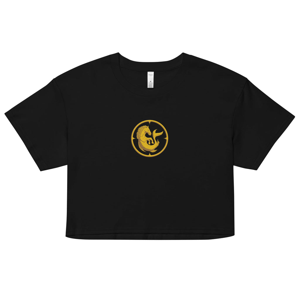Maris Equi Maris Equi Embroidered Logo Men's Crop Top