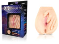 X5 men spread me beige realistic silicone toy with lifelike skin texture and detailed anatomical design