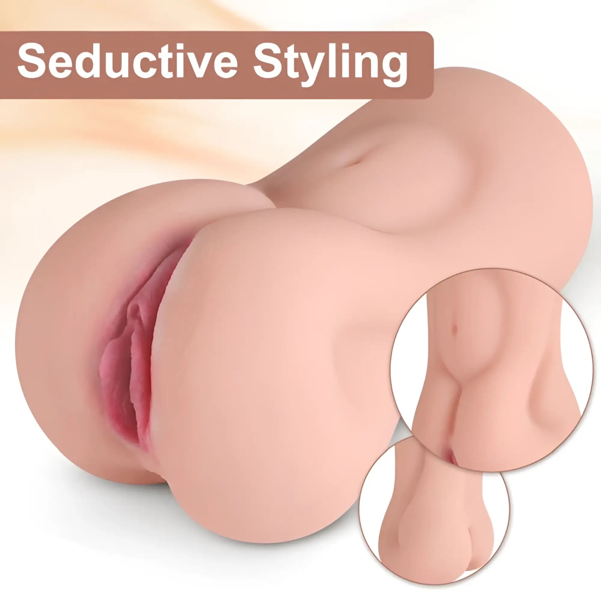 Xise agatha pink silicone realistic vibrating vaginal masturbator with lifelike texture and detailed anatomy