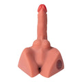 Pink silicone xise michael 2.5kg usb auto thrusting male cock and ass with red tip and circular control button
