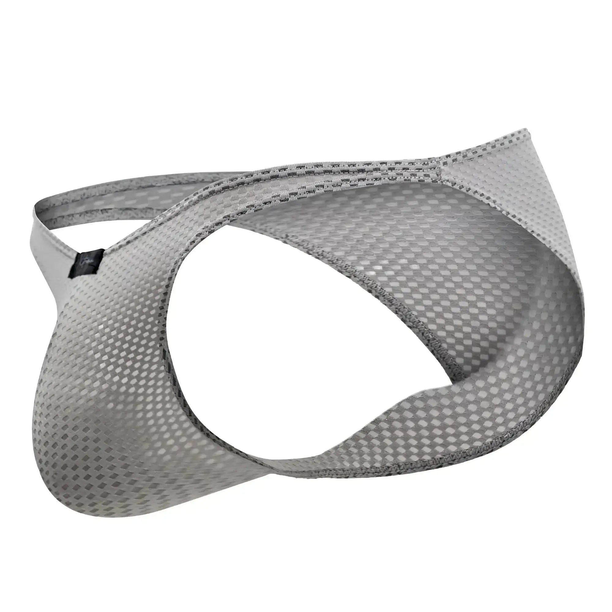 Xtremen 91186 mesh bikini gray men’s briefs with sleek form-fitting design and reinforced stitching along edges