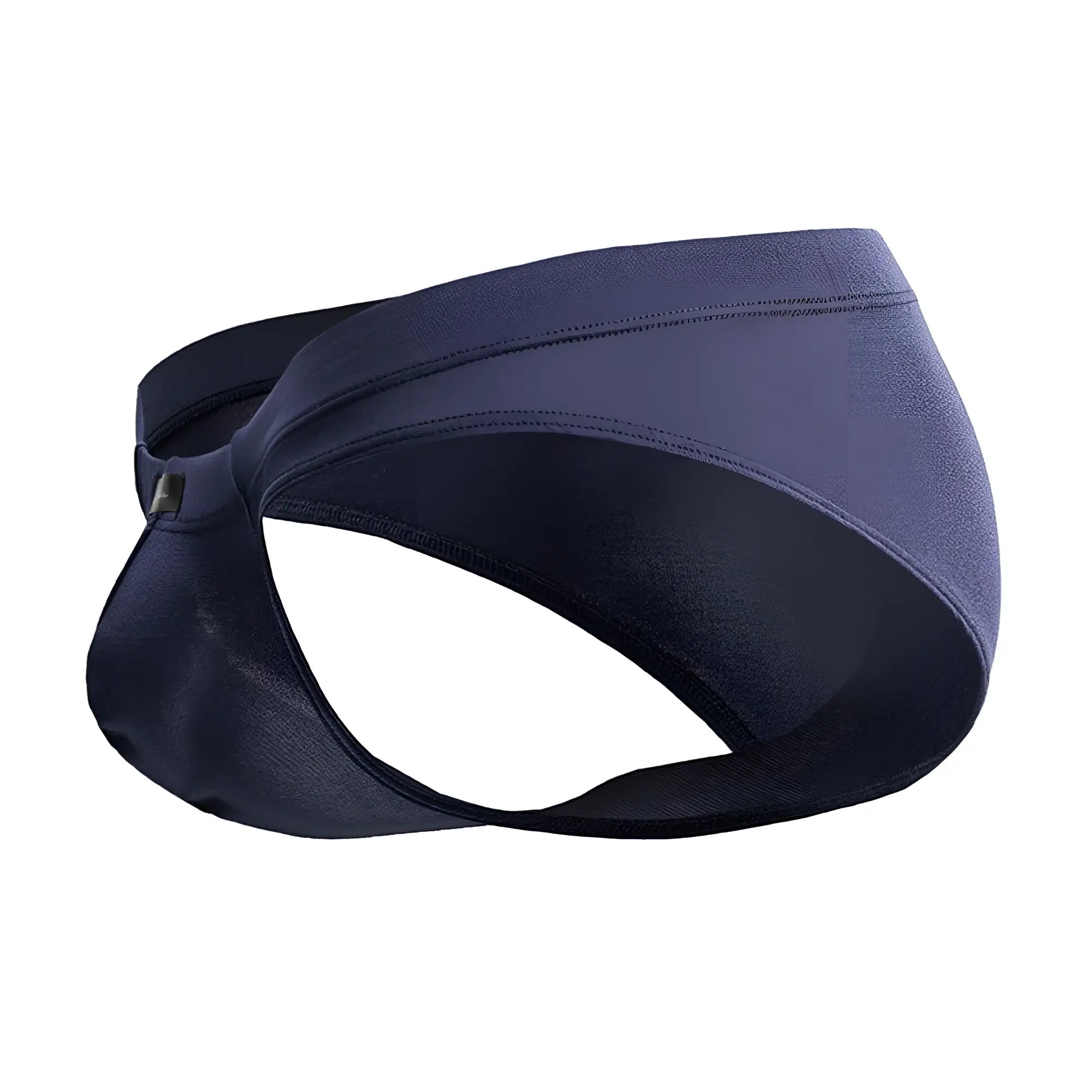 Navy xtremen 91207b microfiber briefs with smooth seamless design and reinforced waistband stitching in cotton blend