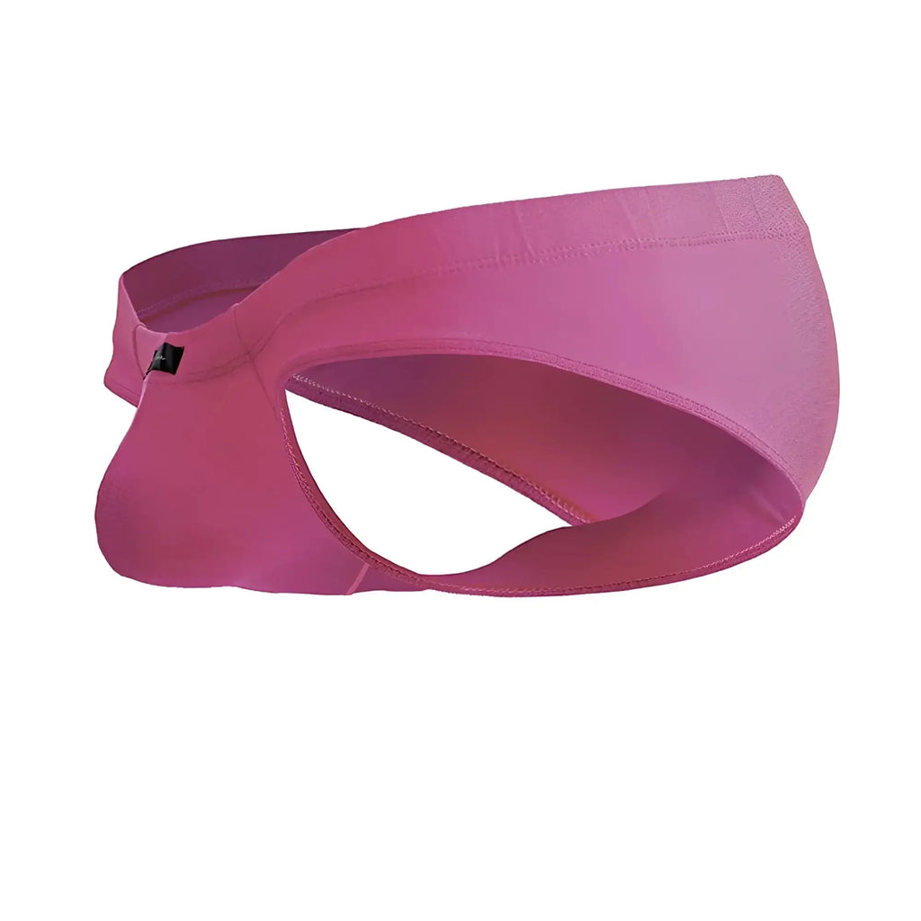 A soft pink stretchy microfiber headband with a sleek modern design for xtremen 91233 briefs fuchsia collection