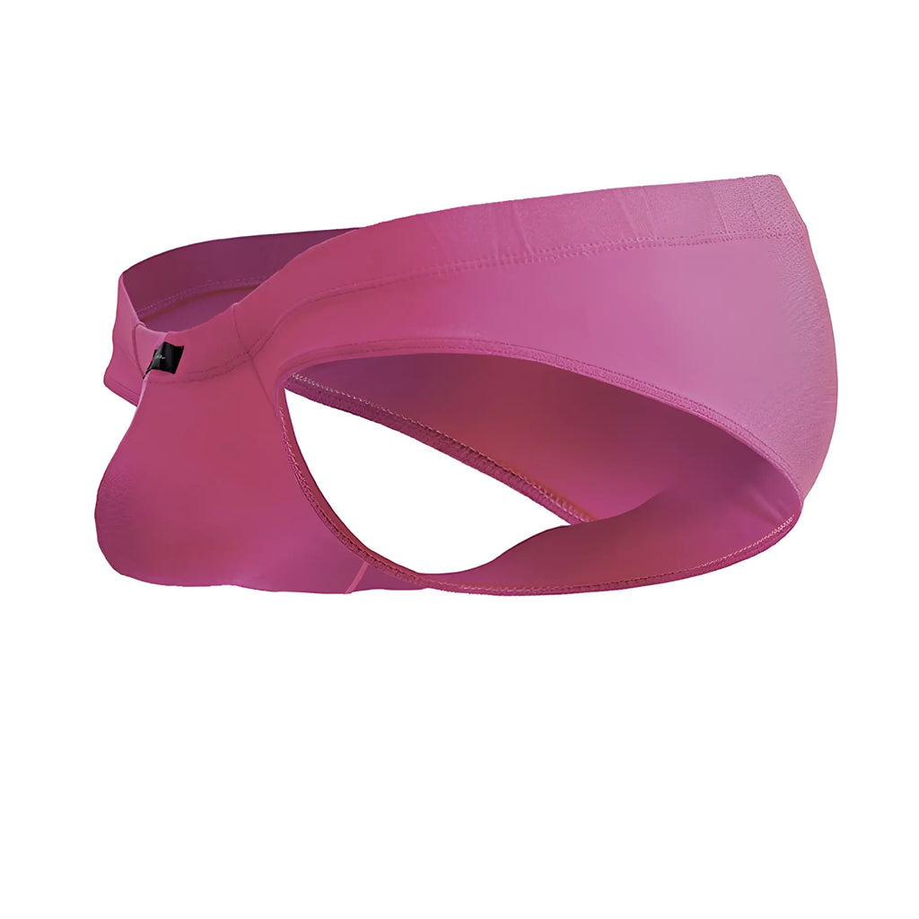 A soft pink stretchy microfiber headband with a sleek modern design for xtremen 91233 briefs fuchsia collection