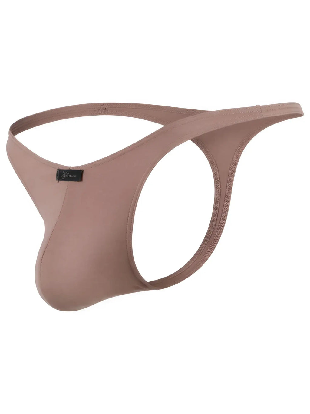 Xtremen mens nude-coloured thong. Soft fabric style with minimalist cut. Model 95160.