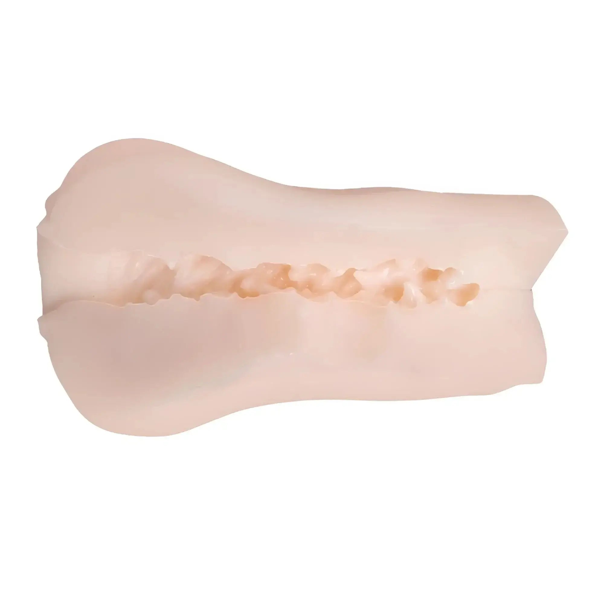 Yuira maga this x comic mashō ero teika heroine john k peta masturbator pale pink silicone anal plug with textured ridge