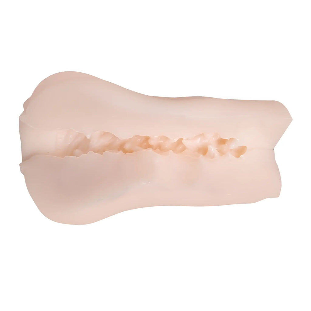 Yuira maga this x comic mashō ero teika heroine john k peta masturbator pale pink silicone anal plug with textured ridge