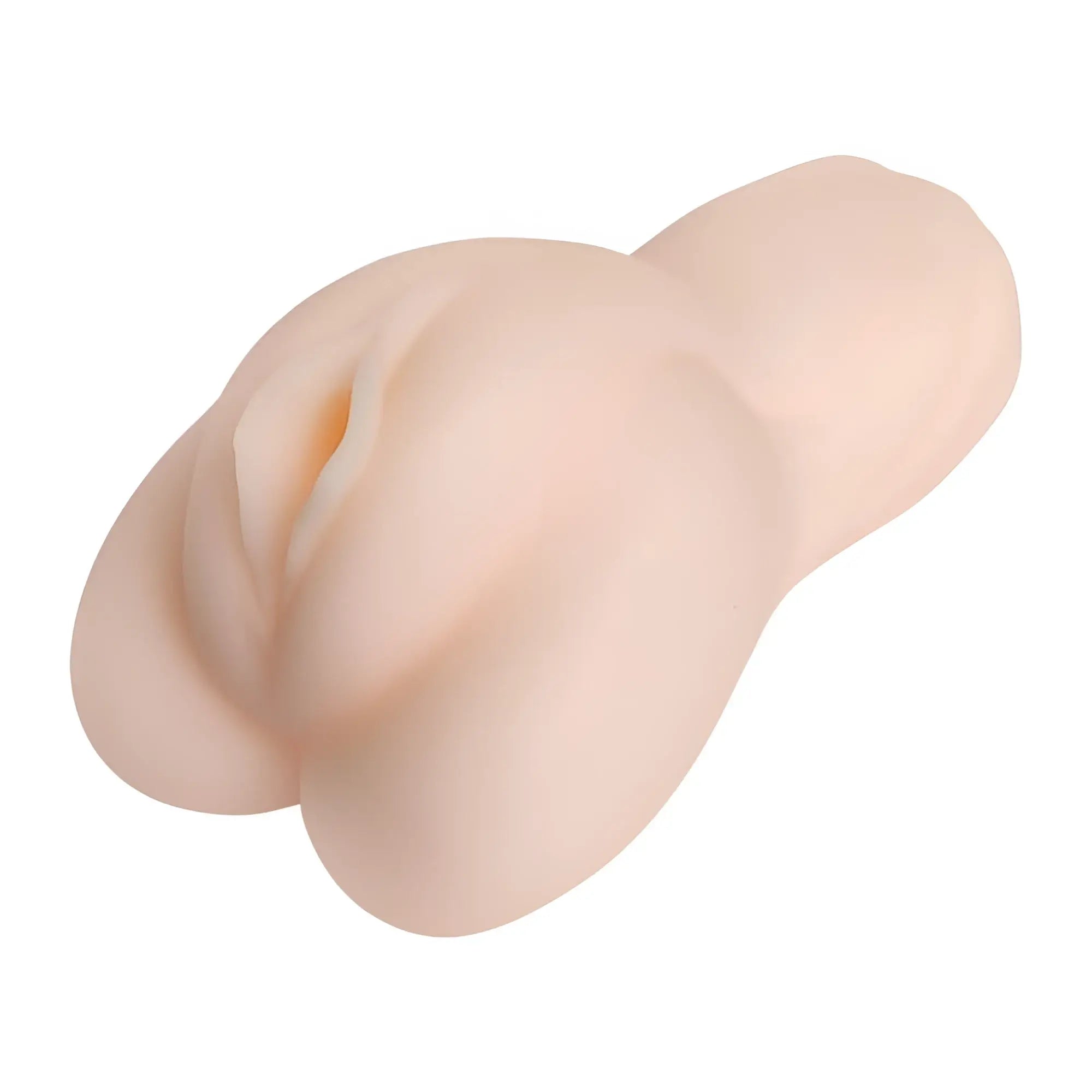 Beige silicone anal plug with realistic contours and smooth texture from yuira maga this x comic mashō ero teika heroine tenku taichi masturbator