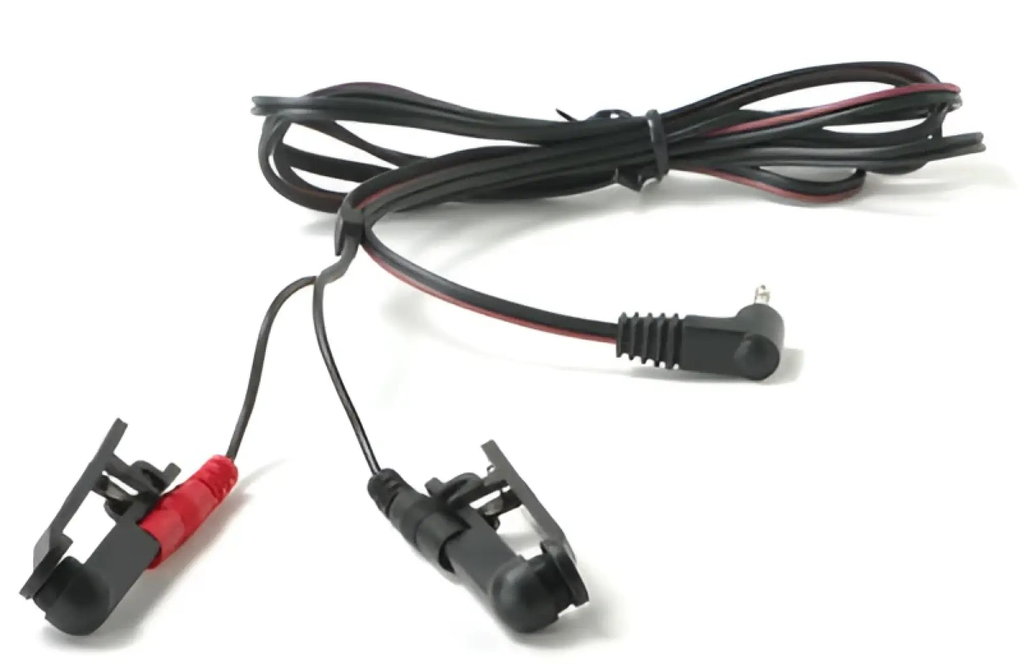 Zeus Zeus electro sex clamps with black and red electrode clips and black cables for medical diagnostic use