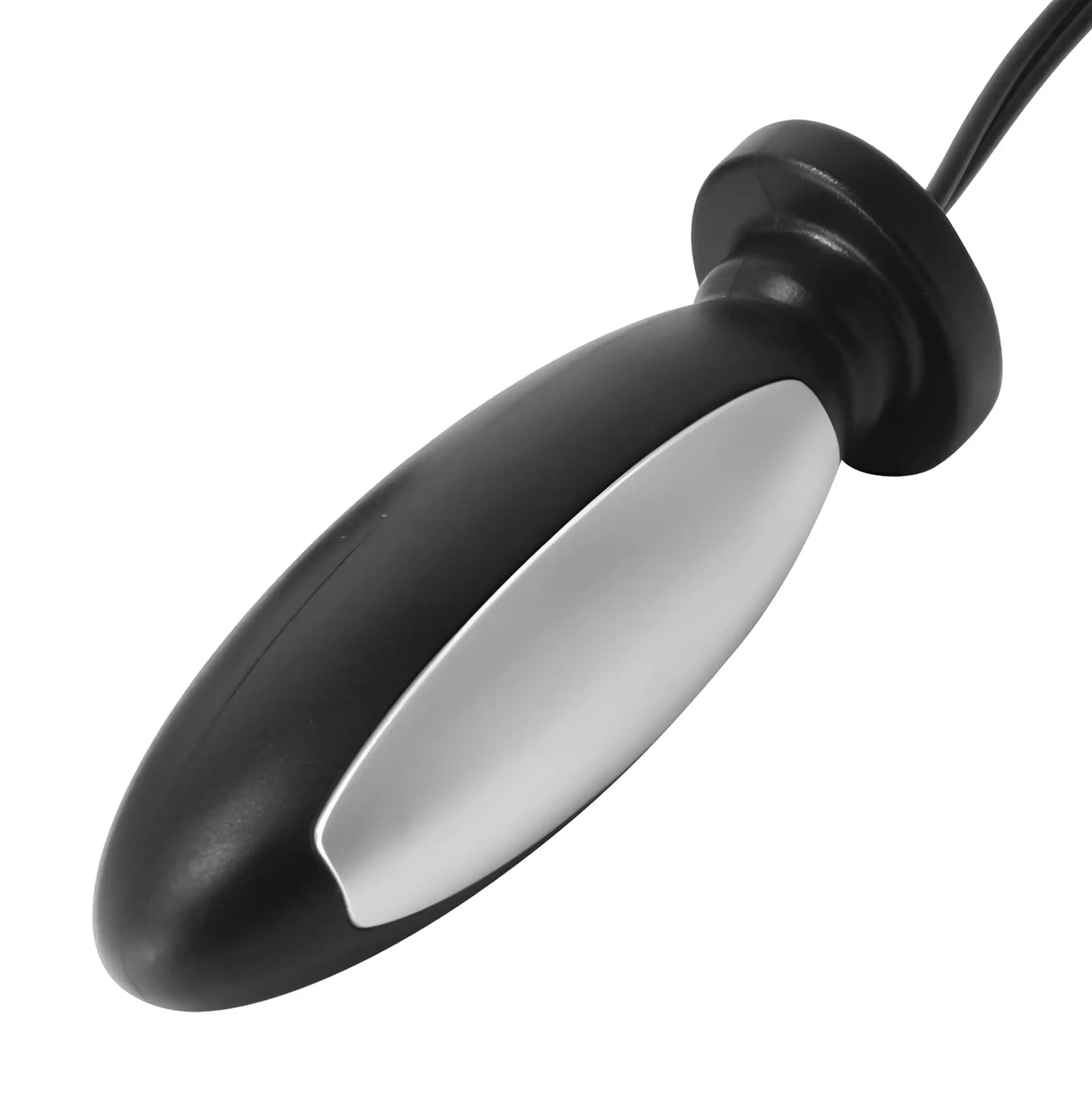 Black and silver zeus electro torpedo plug small with sleek ergonomic electric design for personal use